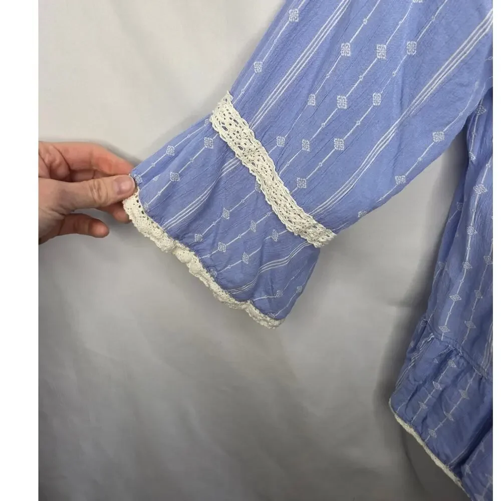 435 by Matilda Jane blue sleeve
